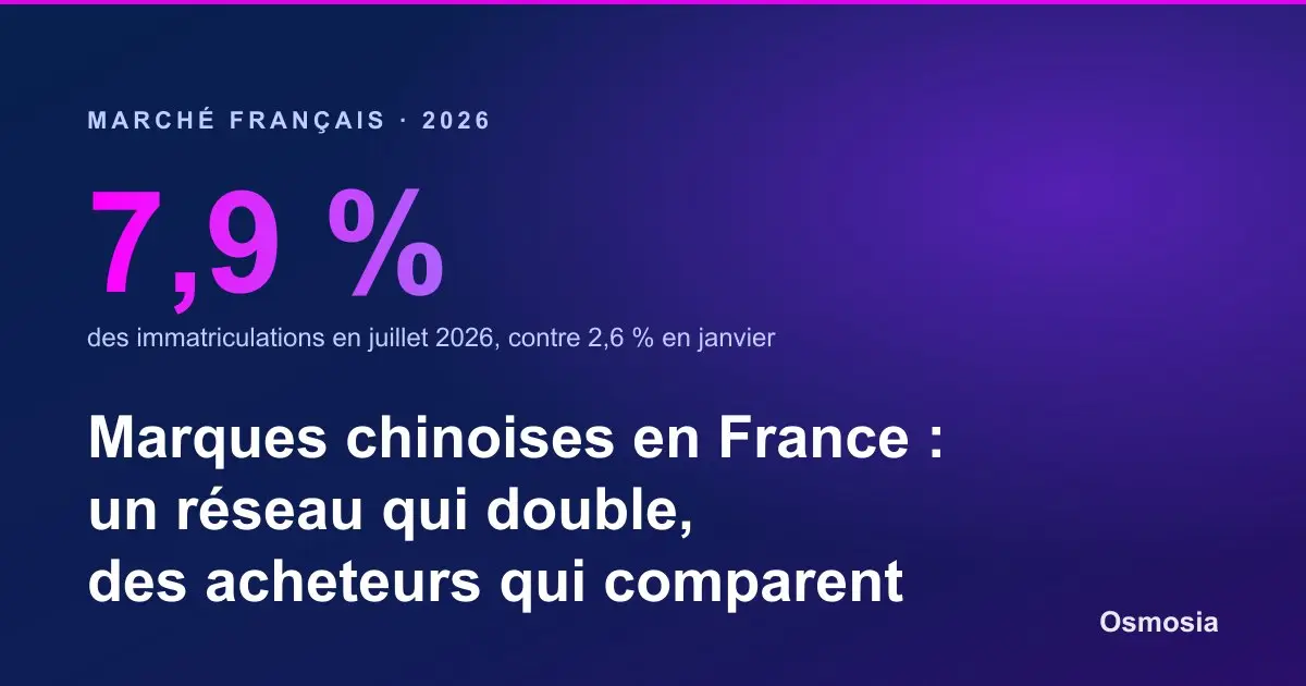Marques chinoises en France : un réseau qui double, des acheteurs qui comparent